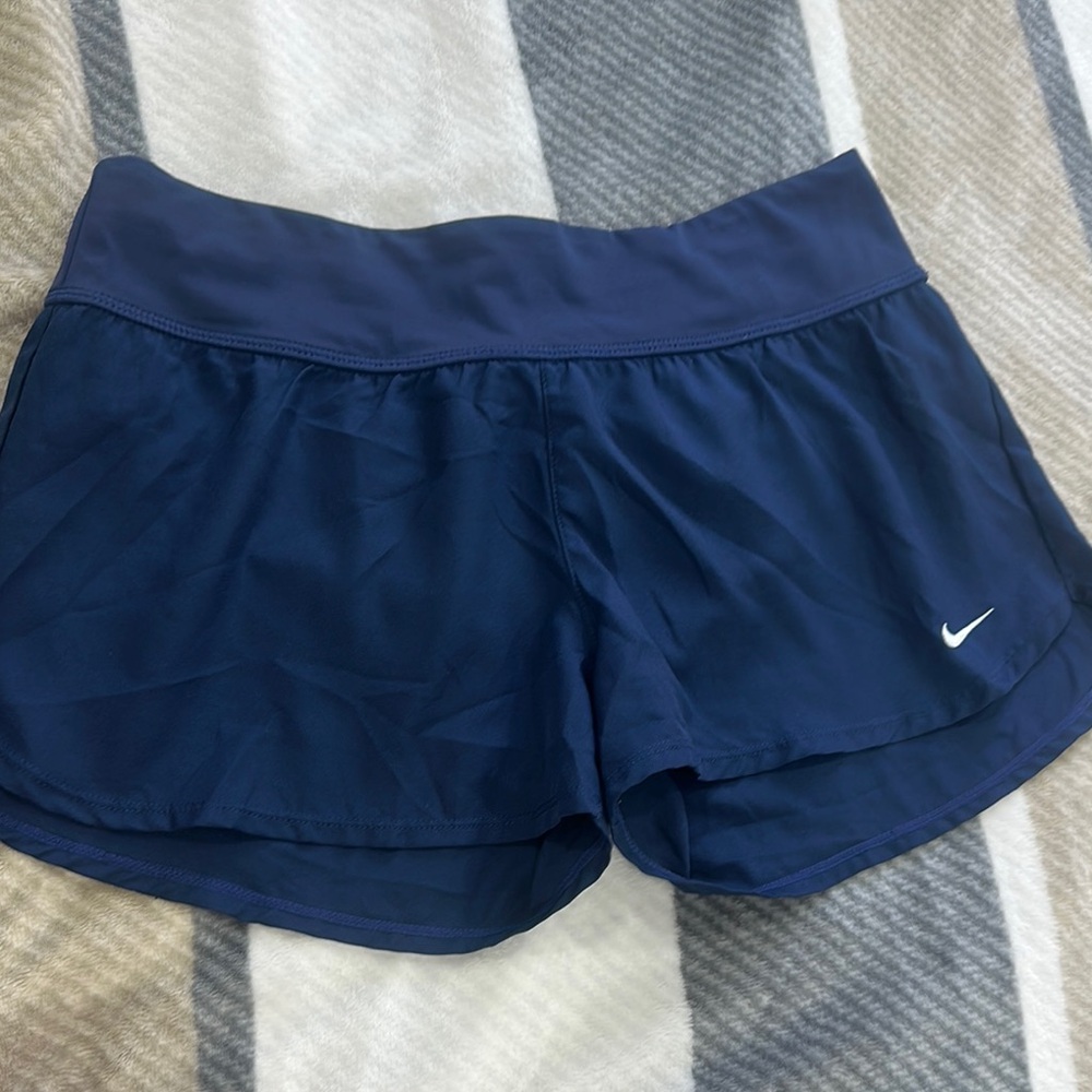 Nike Blue Athletic Shorts Lightweight Performance